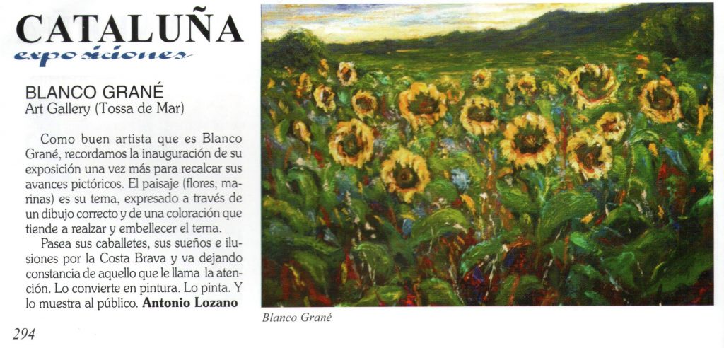 Blanco Grané a Gal Art