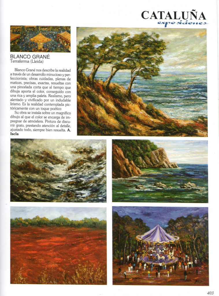 Blanco Grané a Gal Art 362