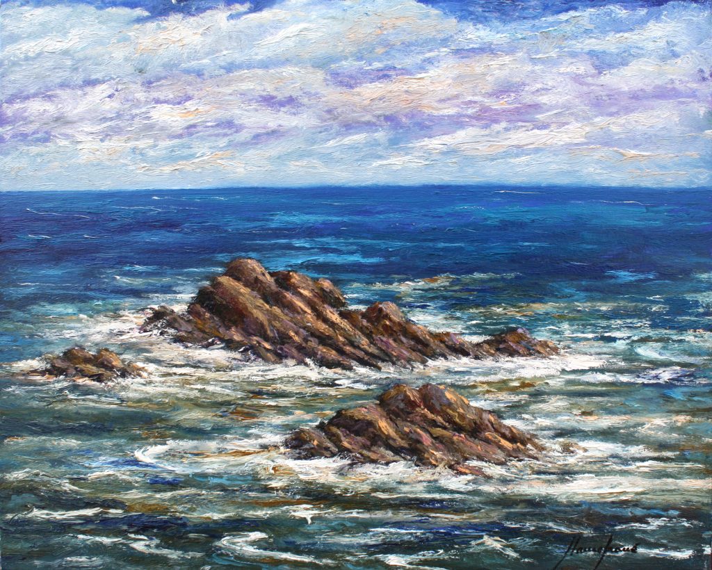 Costa Brava, cuadro Marines de Blanco Grané