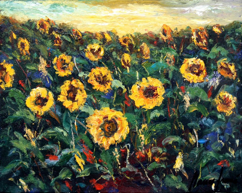 Girasols, cuadro Paisatges de Blanco Grané