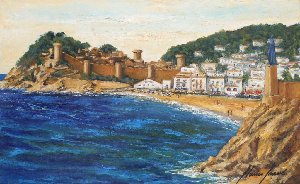 Tossa, cuadro Marines de Blanco Grané