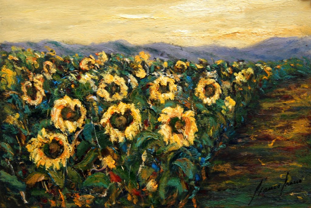 Girasols, cuadro Paisatges de Blanco Grané