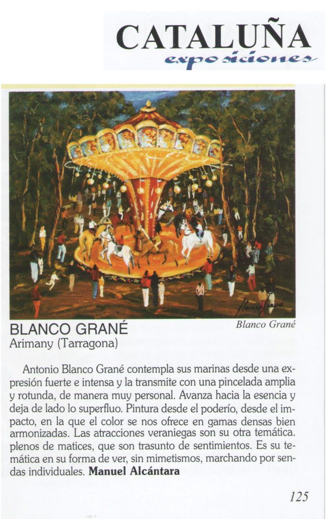 Blanco Grané a Gal Art nº. 365