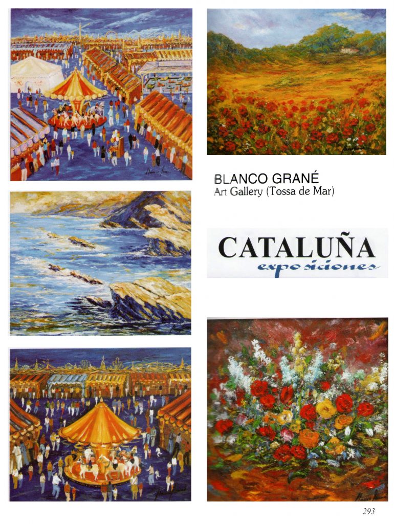 Blanco Grané, artista-pintor de Tossa de Mar