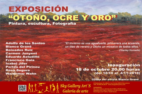 Exposició Blanco Grané Sky Gallery 2018