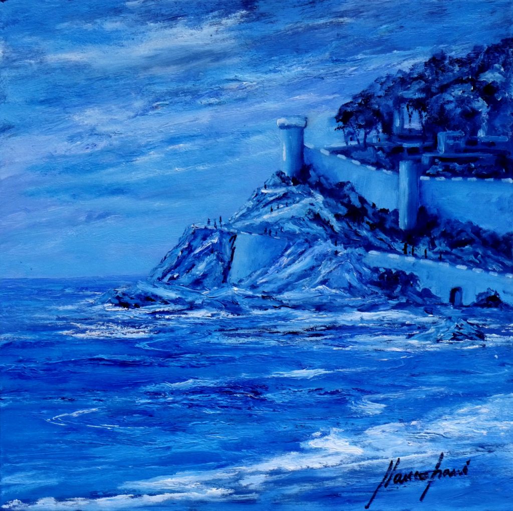 Paradís Blau, cuadro Marines de Blanco Grané
