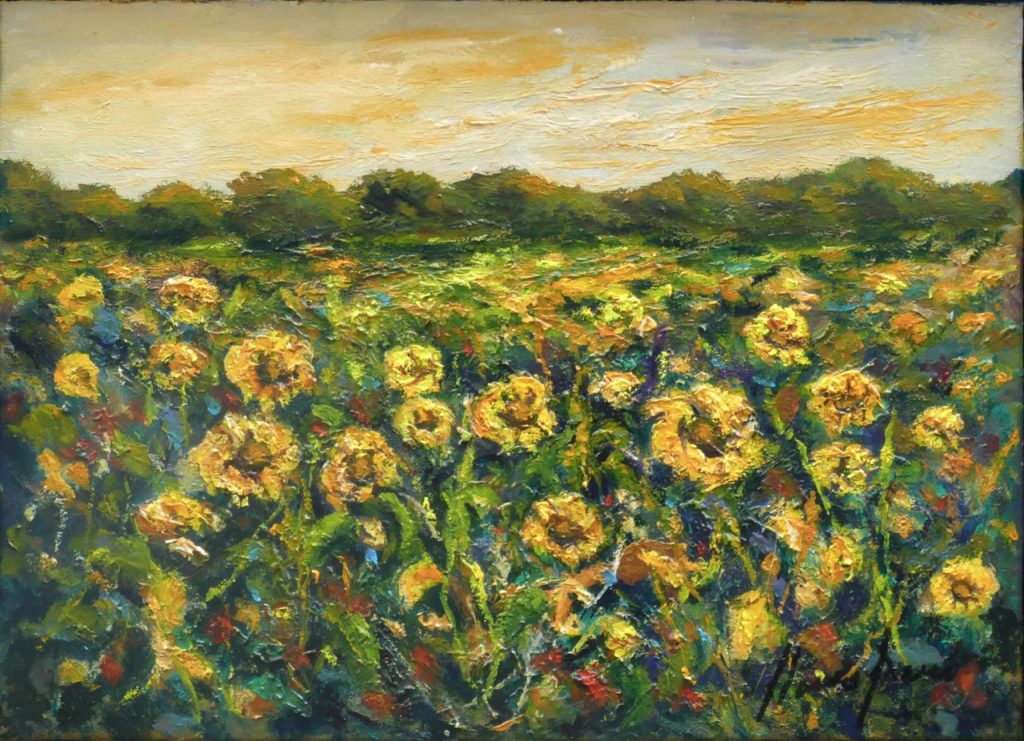 Girasols, cuadro Paisatges de Blanco Grané