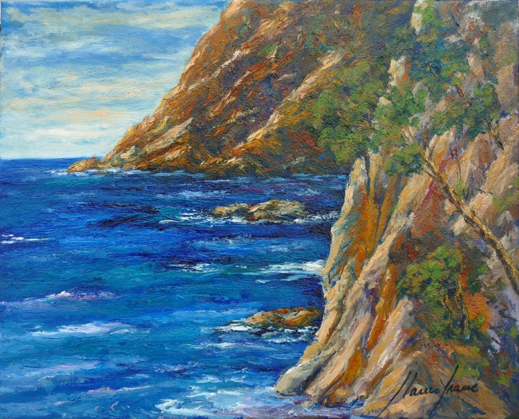 Camí de Ronda, cuadro Mrines de Blanco Grané