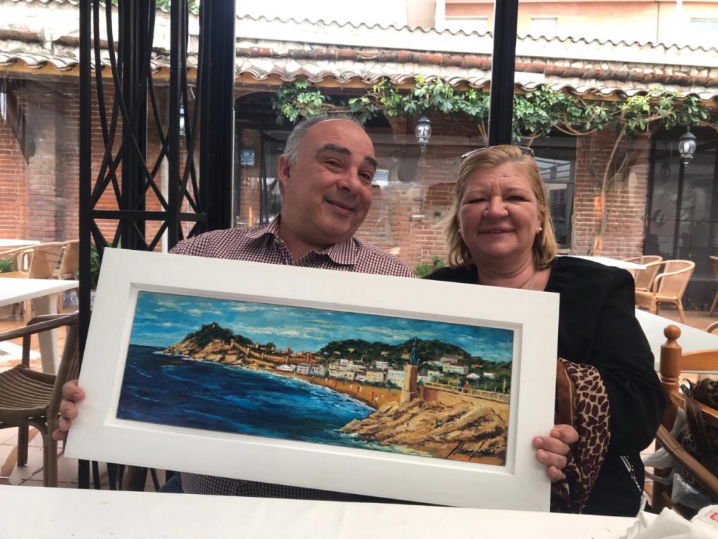 Cuadro de Blanco Grané a Lloret