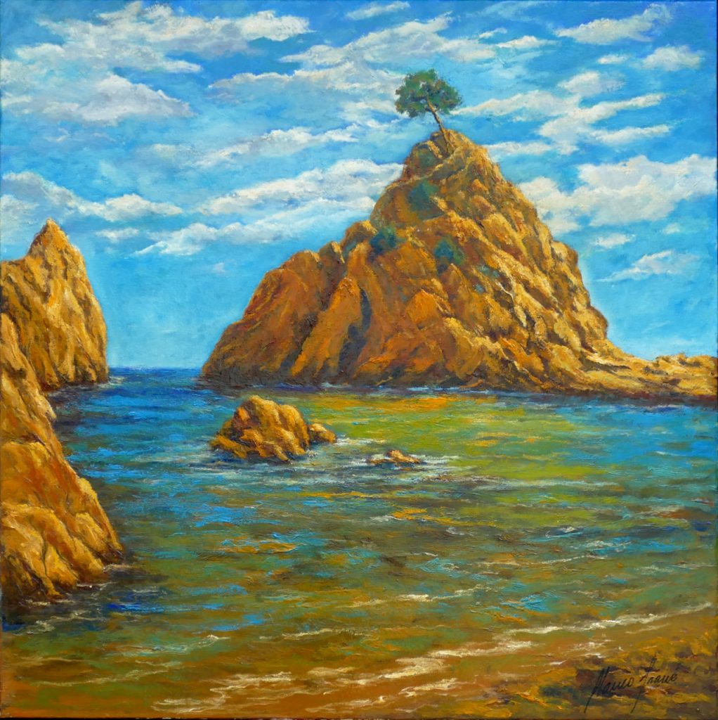 Pi de la Mar Menuda, cuadro Marines de Blanco Grané