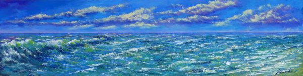 Pensant en Tu, cuadro Marines de Blanco Grané