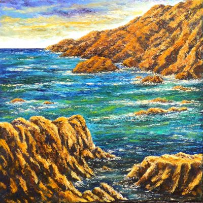 Costa Brava, cuadro Marines de Blanco Grané