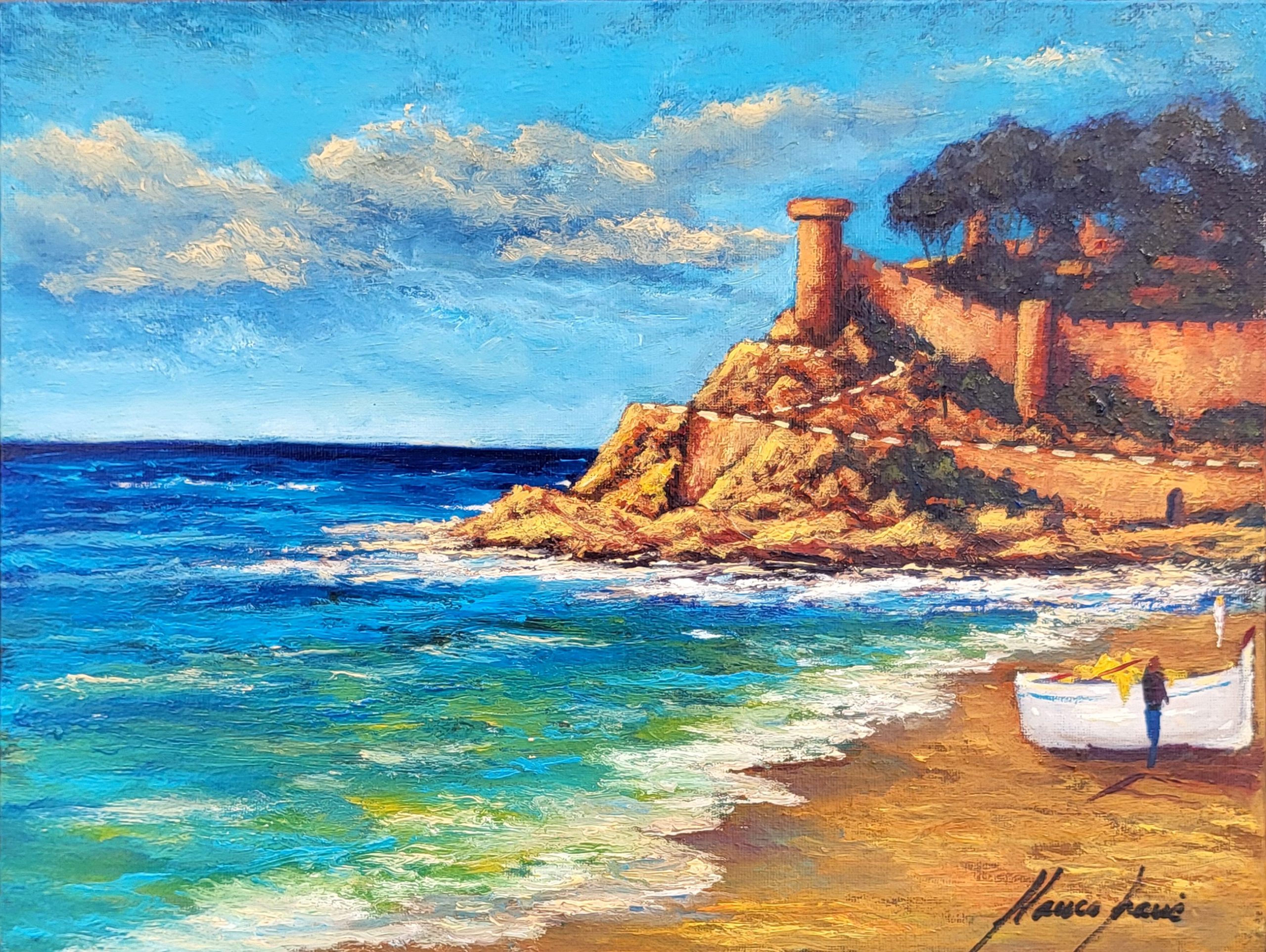 Tossa de Mar, cuadro Marines de Blanco Grané