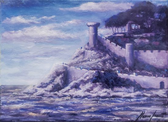 Tossa, cuadro Marines de Blanco Grané